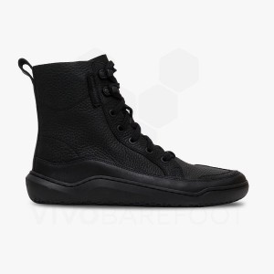 Dámské Lifestyle Boty Vivobarefoot Gobi Boot Obsidian | CZ R1892V
