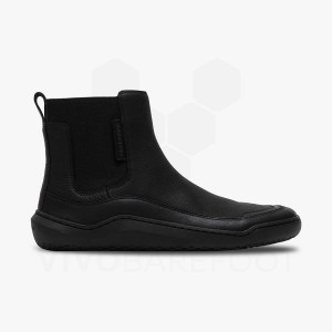 Dámské Lifestyle Boty Vivobarefoot Gobi Chelsea Obsidian | CZ W1894N