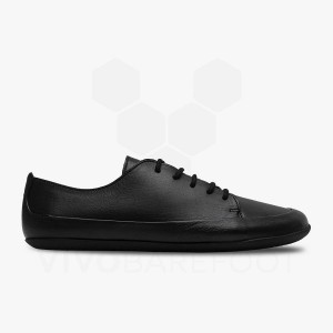 Dámské Lifestyle Boty Vivobarefoot Opanka Sneaker II Obsidian | CZ M1922Q