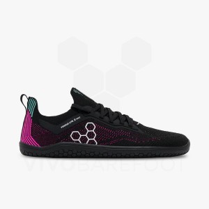 Dámské Tréninkové Boty Vivobarefoot Primus Lite Knit Růžové | CZ Q1869M