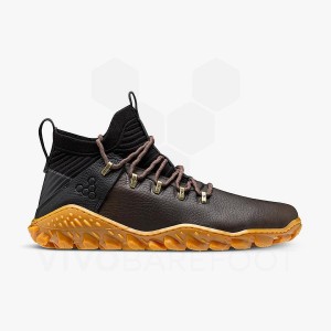 Dámské Turistické Boty Vivobarefoot Magna Forest Esc Káva | CZ O1809K