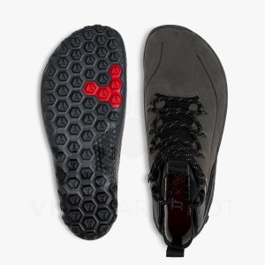 Dámské Turistické Boty Vivobarefoot Tracker Decon FG2 JJF Tmavě Šedé | CZ Z1798U