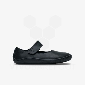Dětské Obuv Vivobarefoot Addis Wyn Juniors Obsidian | CZ P1990J