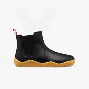 Dětské Obuv Vivobarefoot Fulham II Obsidian | CZ B2028E