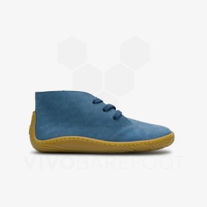 Dětské Obuv Vivobarefoot Gobi Addis Indigo | CZ G2037S
