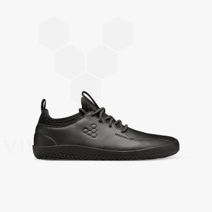 Dětské Obuv Vivobarefoot Primus School II Juniors Obsidian | CZ N2027W