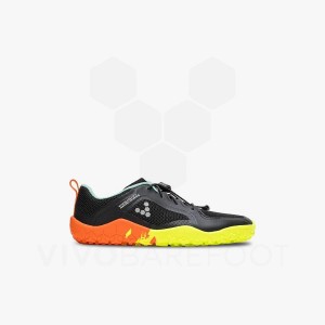Dětské Obuv Vivobarefoot Primus Trailové II FG Preschool Obsidian | CZ D1961F