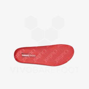 Dětské Vložky Do Bot Vivobarefoot Thermal Insole Červené | CZ T2047C