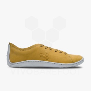 Pánské Lifestyle Boty Vivobarefoot Addis Hořčice | CZ E1737B