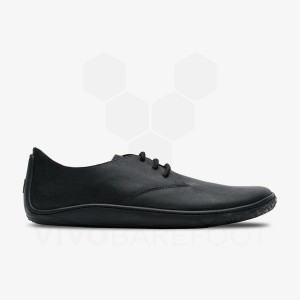 Pánské Lifestyle Boty Vivobarefoot Addis Oxford Černé | CZ G1751S
