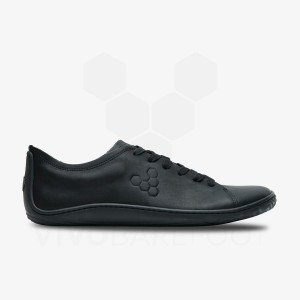 Pánské Lifestyle Boty Vivobarefoot Addis Černé | CZ T1735C