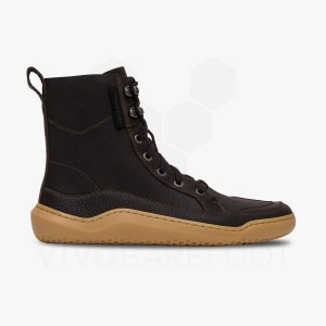 Pánské Lifestyle Boty Vivobarefoot Gobi Boot Černé | CZ S1728G