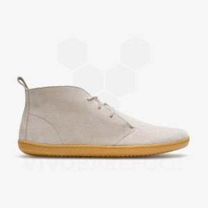 Pánské Lifestyle Boty Vivobarefoot Gobi III Semišové Béžový | CZ J1749P