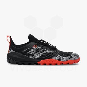 Pánské Trailové Běžecké Boty Vivobarefoot Hydra Esc Obsidian | CZ M1688Q