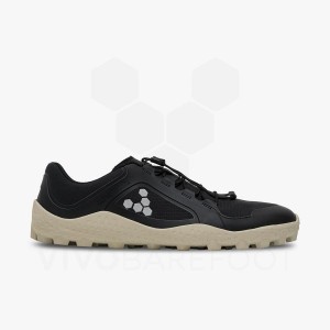 Pánské Trailové Běžecké Boty Vivobarefoot Primus Trailové III All Weather SG Obsidian | CZ E1685B