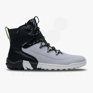 Pánské Turistické Boty Vivobarefoot Tracker Decon FG2 Černé Šedé | CZ G1621S